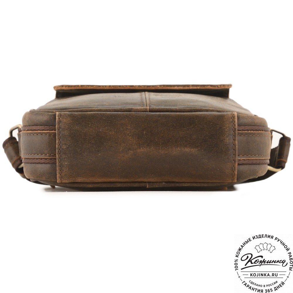Кожаная сумка "Канада" (коричневая наппа)