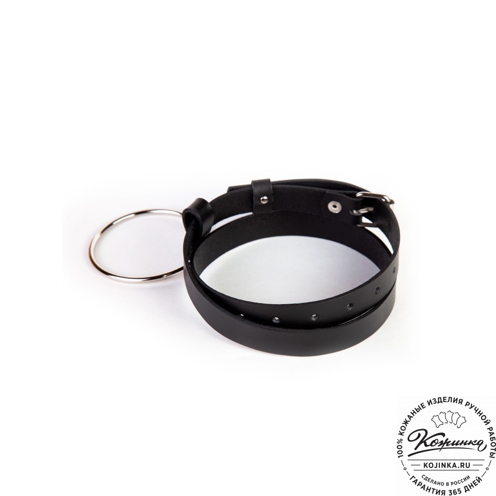 Кожаный пояс Nexy (чёрный)