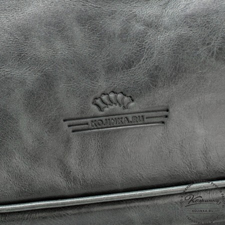 Кожаный портфель "Сталкер" (черный антик)