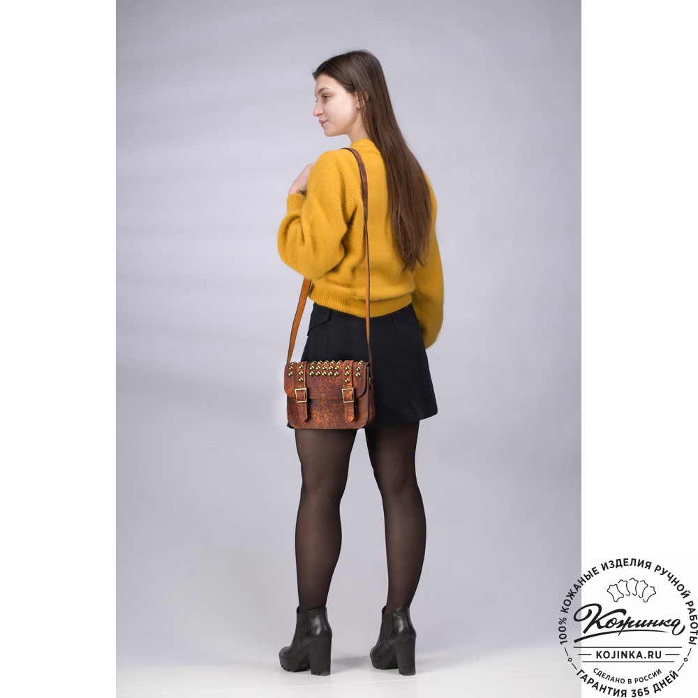 Женская кожаная сумка "Наоми" (эксклюзив)