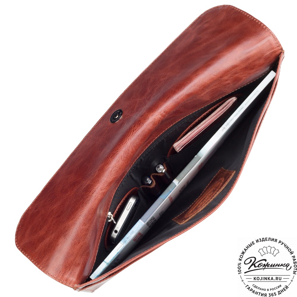 Папка для документов "Линда" (рыжий антик)