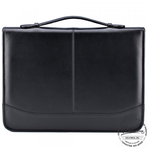 Папка для документов "Атташе" (чёрная). фото 1