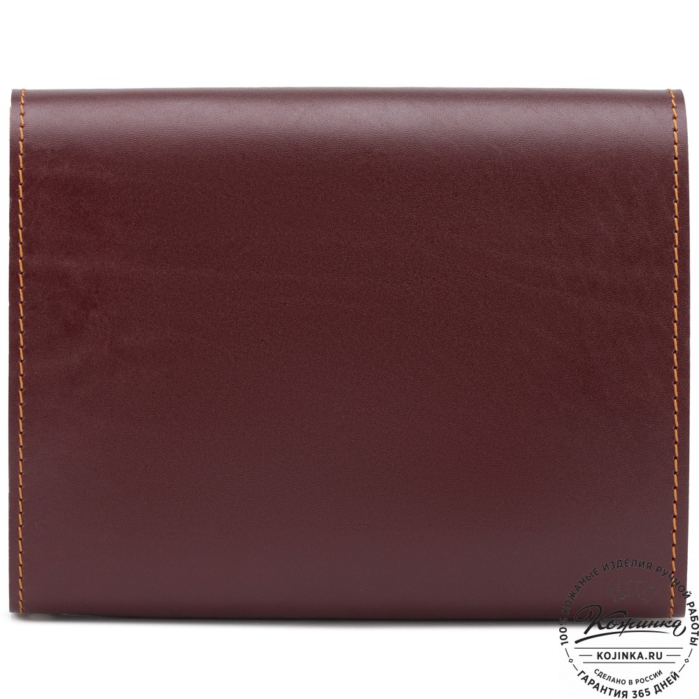 Кожаный ежедневник на кольцах "Самуэль" (коричневый)