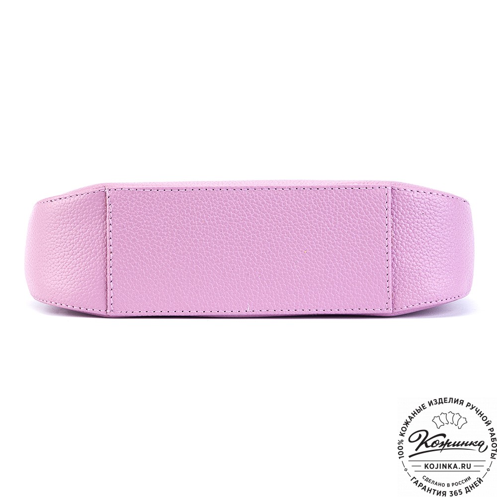 Женская кожаная сумка "Каролина" (сирень)