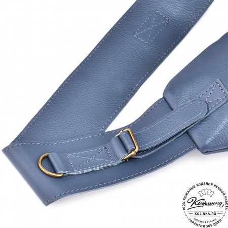 Кожаный рюкзак "Фобос" (джинс)