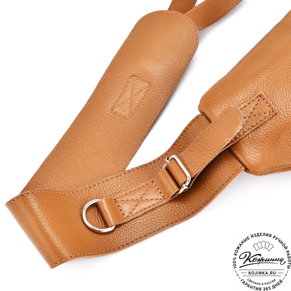 Кожаный рюкзак "Фобос" (орех)