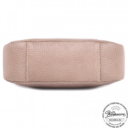 Женская кожаная сумка "Агата" (капучино)