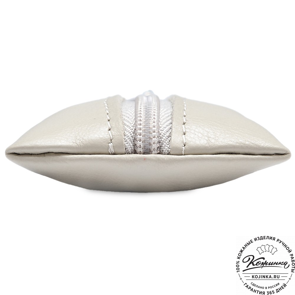  Кожаная ключница «Соло» (бежевая) 