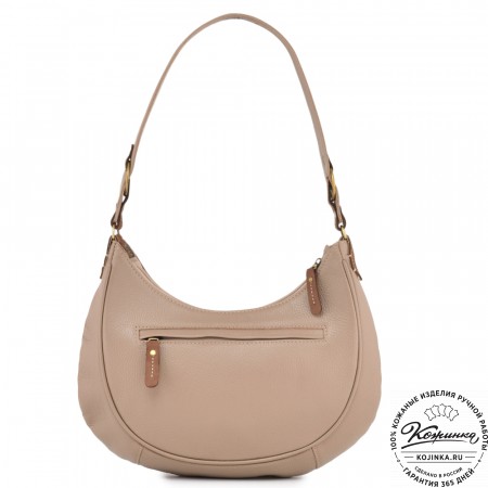  Женская кожаная сумка "Валенсия" (кофе)