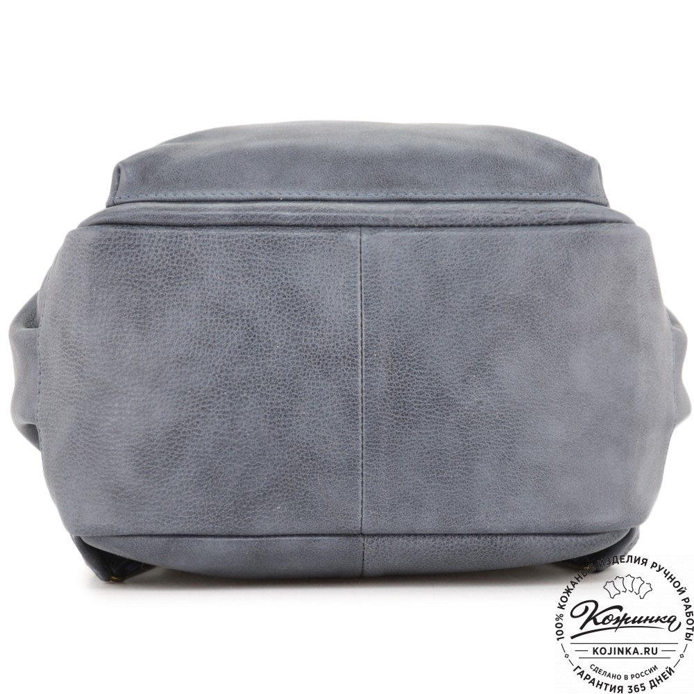 Кожаный рюкзак "Дунай" (джинс)