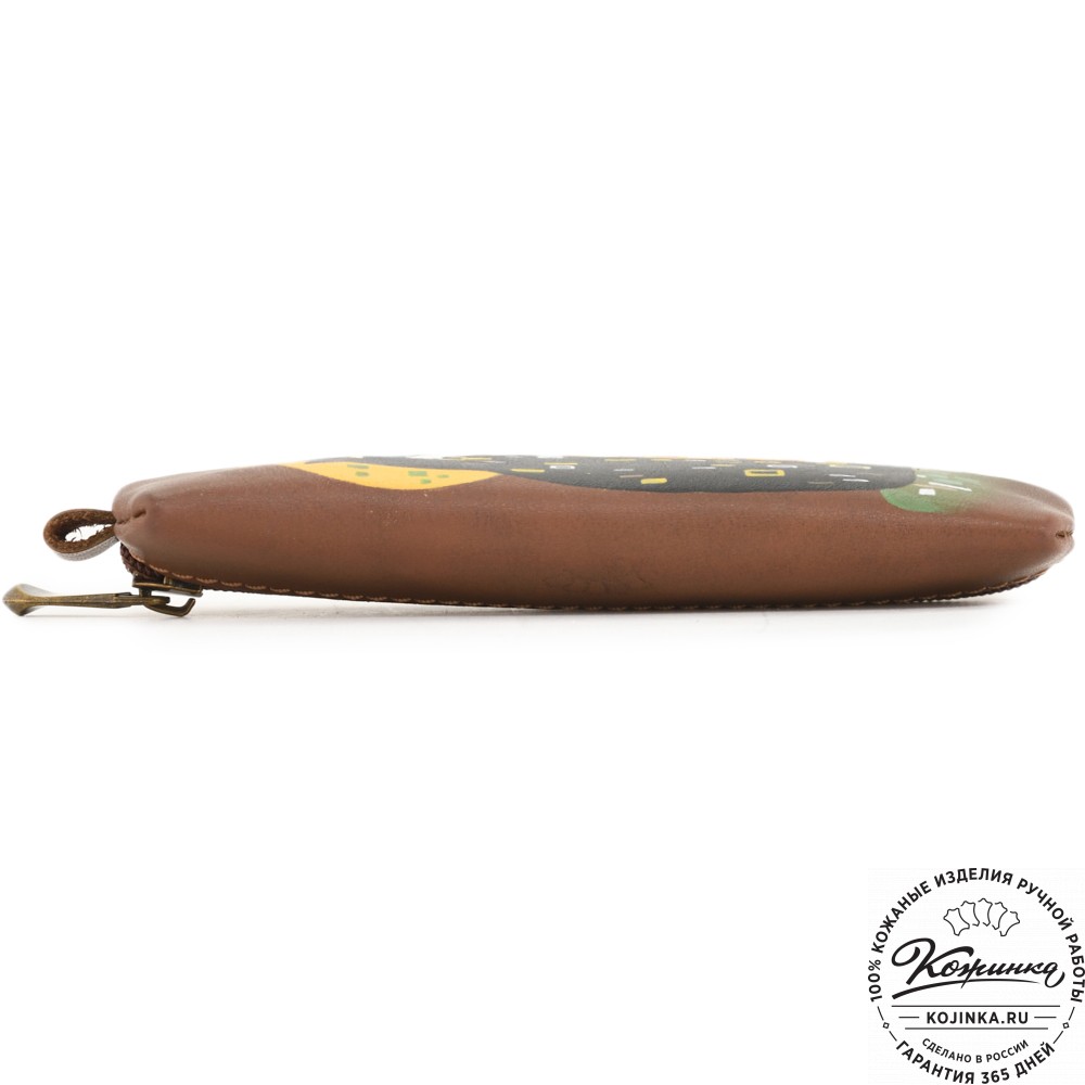  Кожаная ключница «Соло» "Коты Климта"