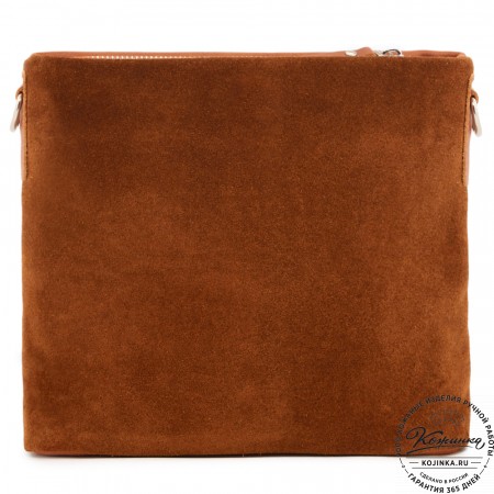  Женская кожаная сумка "Саманта" (рыжий)