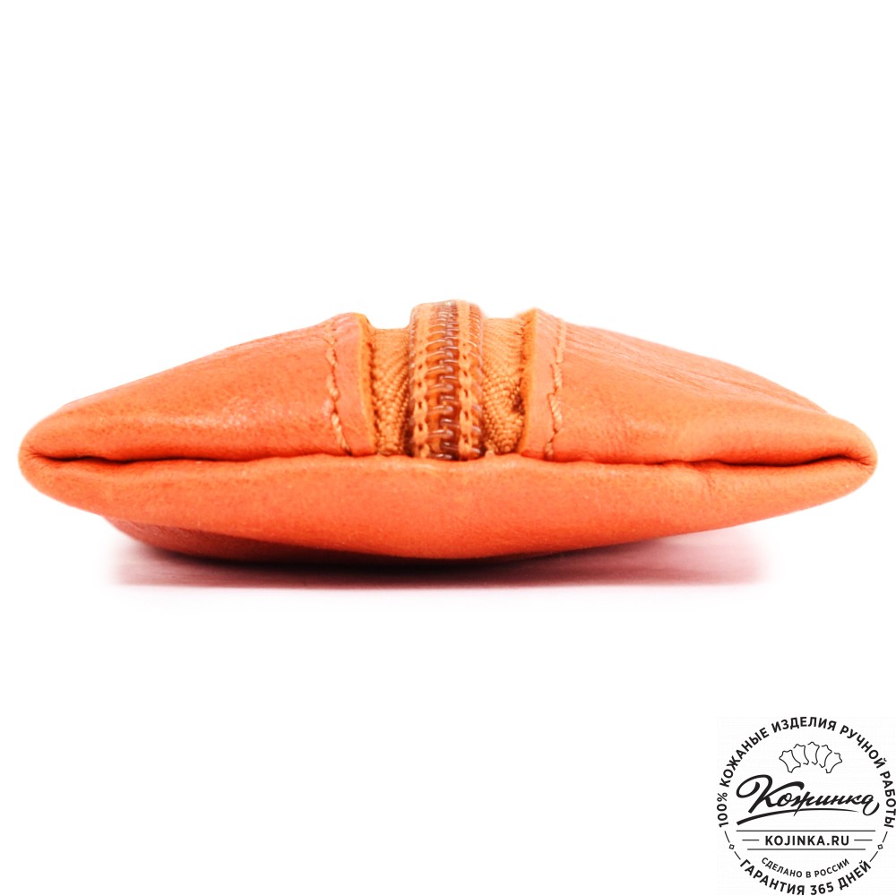 Женская кожаная сумка "Ванесса" (оранж)