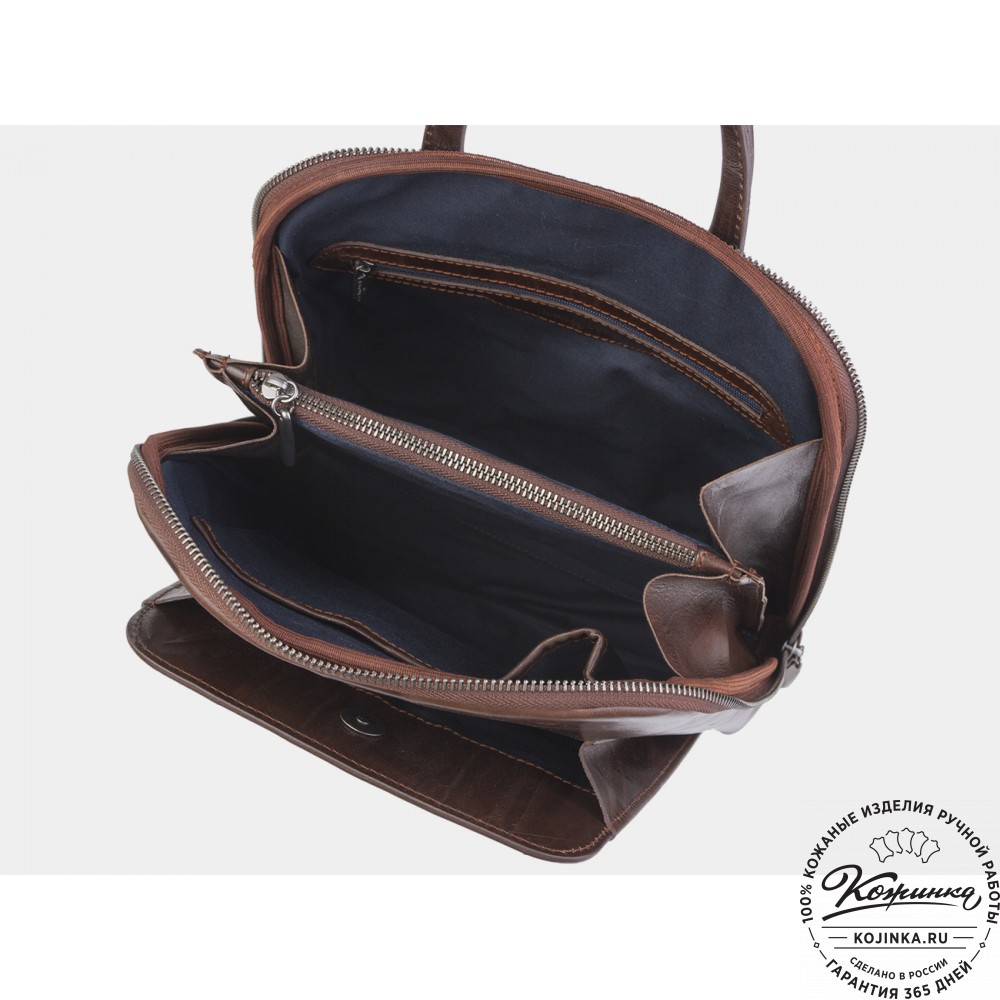 Кожаный рюкзак "Время страны чудес" 