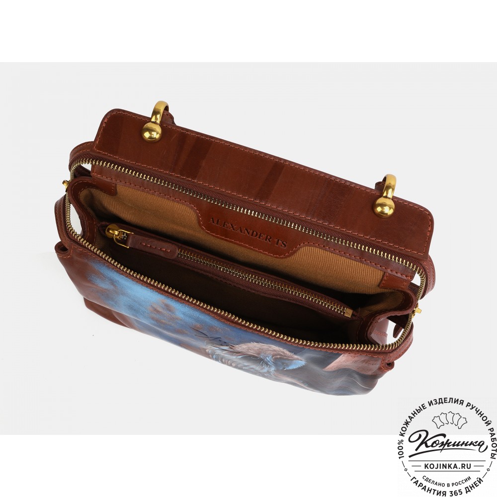 Женская кожаная сумка "Орнелла"  "Композитор" 