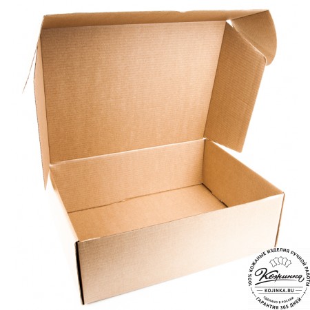 Кожаная деловая сумка "Гранд" (коричневый эксклюзив)