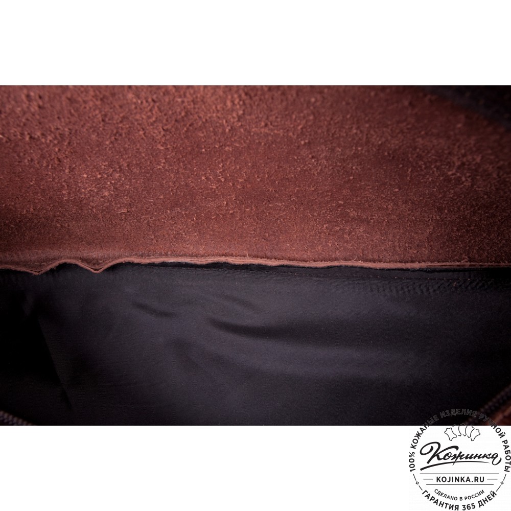 Кожаный рюкзак "Эль-Пасо" (светло-коричневый)