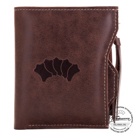 Кожаное портмоне "Лондон" (коричневое)
